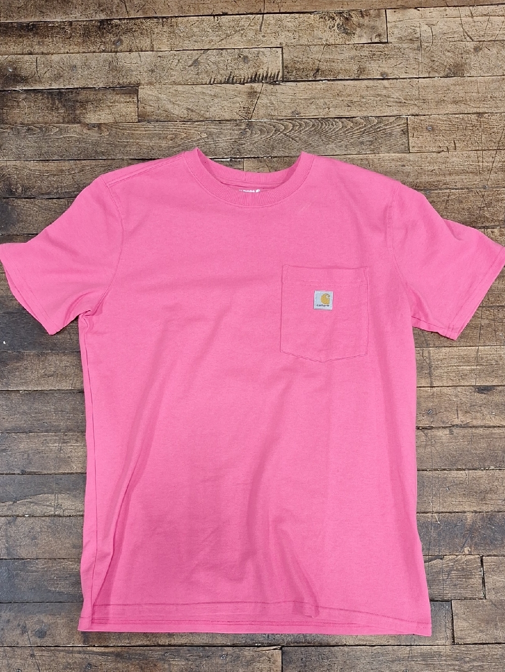 Carhartt Pink Short-Sleeve Pocket Tee